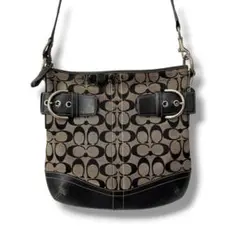 COACH ワンショルダーバッグ シグネチャー キャンバス 1424 - メルカリ
