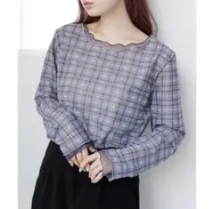 Kastane シアー 長袖トップスのサムネイル