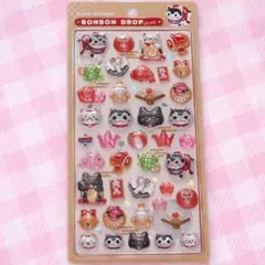 ボンボンドロップシール　和柄　縁起物　新品