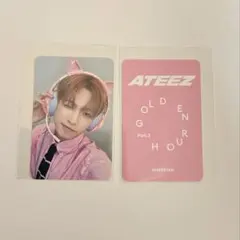 ATEEZ makestar US限定 ラキドロ トレカ ホンジュン
