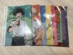 僕のヒーローアカデミア クリアファイル 7枚セット　ヒロアカ