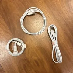 Lightningケーブル 3本セット ホワイト