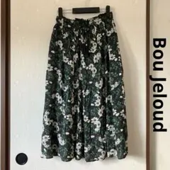Bou Jeloud 花柄　フレアスカート
