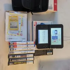 New 3DS LL ゲーム7本セット、ケース