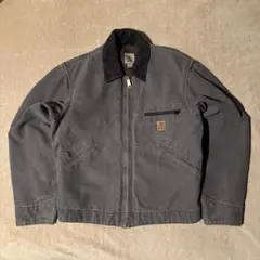 希少モデル 90s Carhartt デトロイトジャケット MOS モスグリーン