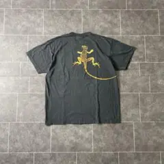 スミ黒フェード 90s USA製 マルボロ リザード Tシャツ XL 当時物
