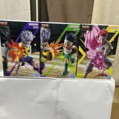HUNTER×HUNTERフィギュア ゴン キルア ヒソカ G.I.編 セット