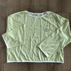 BAYFLOW イエロー 長袖Tシャツ Fサイズのサムネイル