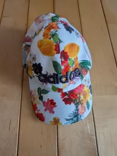 アディダス　ゴルフ　キャップ　花柄　メッシュ