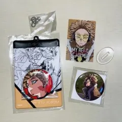 ヒロアカ特製ホルダー コレクション ホークス　アクスタ　缶バッチ