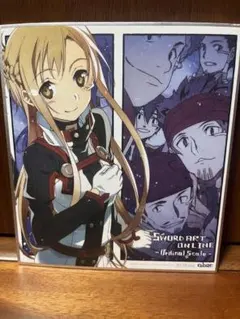 ソードアート・オンライン オーディナルスケール 『アスナ 映画特典 ミニ色紙』
