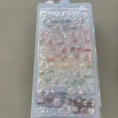 【なないろボンボンミニ】ボンボンドロップシールミニ