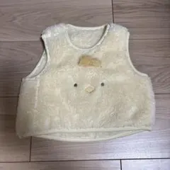 ひよこモチーフベビーベスト 50-70