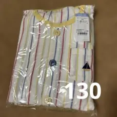 コンビミニ　半袖前開きガーゼパジャマ　130のサムネイル