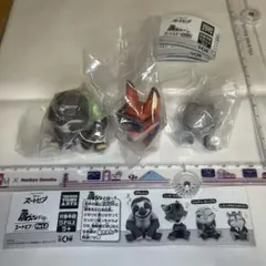 ガチャのズートピア肩ズンfig.ズートピアパート2の3体セット