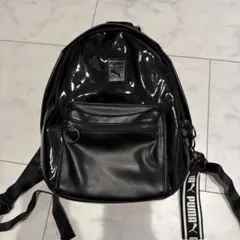 PUMA ブラック エナメル　リュック