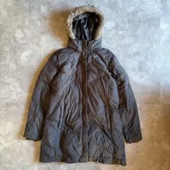 た*か様 Columbia パフテッドファーコート ブラック XL ダウン ジャ