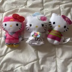 本日限定価格ハローキティキティちゃんハッピーセット50周年ぬいぐるみキーホルダー