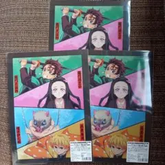 鬼滅の刃 アニプレックスオンラインくじ 無限城決戦開幕 E賞 鬼殺隊 3枚