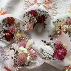 ミニミニブーケ5個セット♡1つ300円で追加もできます♡