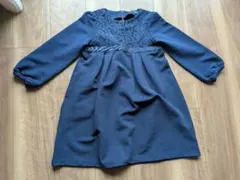 UA　GREEN LABEL RELAXING ネイビー ワンピース 125