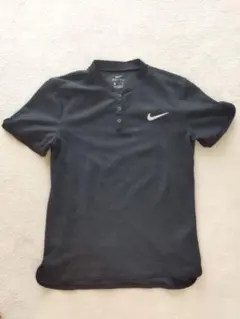 NIKE テニスウェア ヘンリーネック Tシャツ ブラック Mのサムネイル