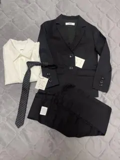 【GENERATOR】キッズスーツ上下4点セット　黒　110