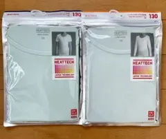 新品　UNIQLO ヒートテック　130 半袖　長袖　2枚セット