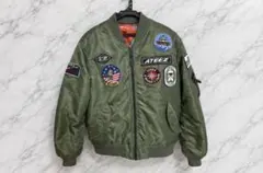 AVIREX × ATEEZ REVERSIBLE MA-1 - メルカリ
