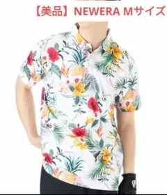NEWERA ニューエラ　ポロシャツ　半袖シャツ　ボタニカル柄のサムネイル