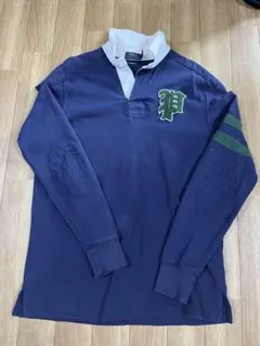 古着 90s ラルフローレン 長袖ラガーシャツ