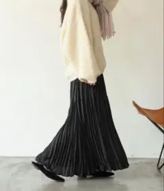 hinari ヴィンテージサテンワッシャースカートのサムネイル