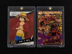 中国限定 ONE PIECE ルフィ SSR カード 2枚セット 中国限定 ONE PIECE ルフィ SSR カード 2枚セット - メルカリ