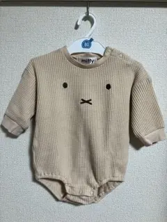 miffy ベージュロンパース 70