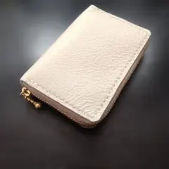 コンパクトウォレット　財布　本革　レザー　ハンドメイド