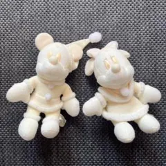 ディズニー ミッキーマウス＆ミニーマウス ぬいぐるみバッジ（バッジなし）