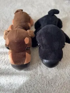 【昭和レトロ】THE DOG ザドッグ ぬいぐるみ2体セット　非売品