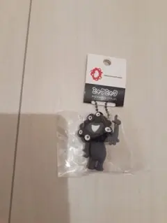 黒ミャクミャク　PVC マスコット　キーホルダー