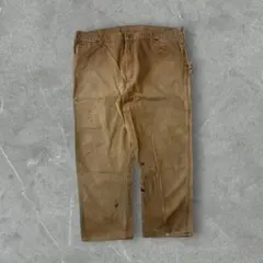 00s Dickies ペインターパンツ ワークパンツ カーキ ペイント - メルカリ