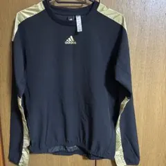 adidasピステ、ブラック✖️ゴールド150㎝