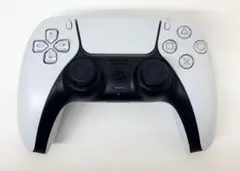 PS5 DualSense ワイヤレスコントローラー ホワイト 中古美品 完動品