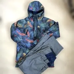 美品★ポンタペス 中わた スノーボードウェア 上下セット 透湿耐水撥水加工　xs