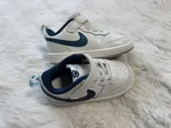 Nike ベビーシューズ ホワイト/ネイビー