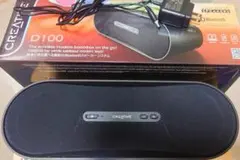 Creative D100 一体型ステレオワイヤレススピーカーシステム ブラックのサムネイル