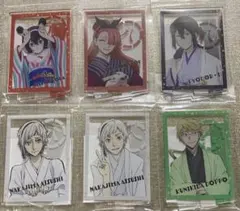 文豪ストレイドッグス 八周年 アクリルスタンドまとめ売り６点セット