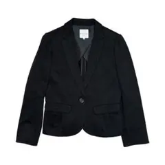 組曲　フォーマル　ジャケット　黒　M相当　長袖 　オールシーズン　袖裏レース