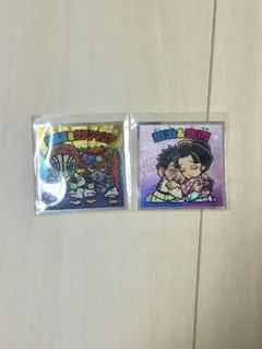 鬼滅の刃ビックリマンチョコシール【無限城編】狛治＆恋雪、猗窩座2枚セット