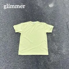 M*e様 glimmer グリマー ドライTシャツ イエロー LLサイズ 吸汗速