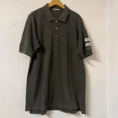 パパス ポロシャツ サイズL メンズ カーキグレーのサムネイル