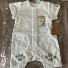 スヌーピー フリースロンパース 50〜60cm